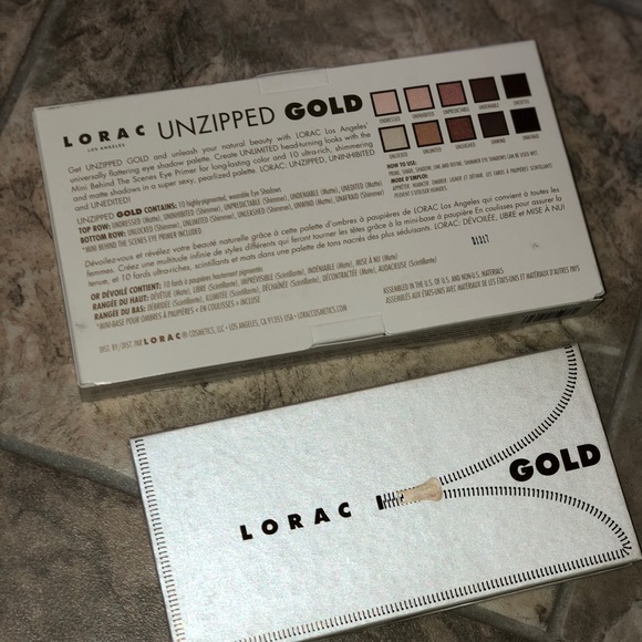 Lorac unzipped GOLD palette - Picture 3 of 3